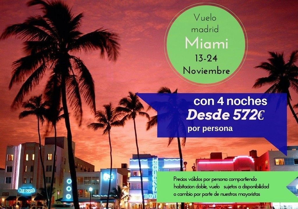 Miami 13-24 noviembre